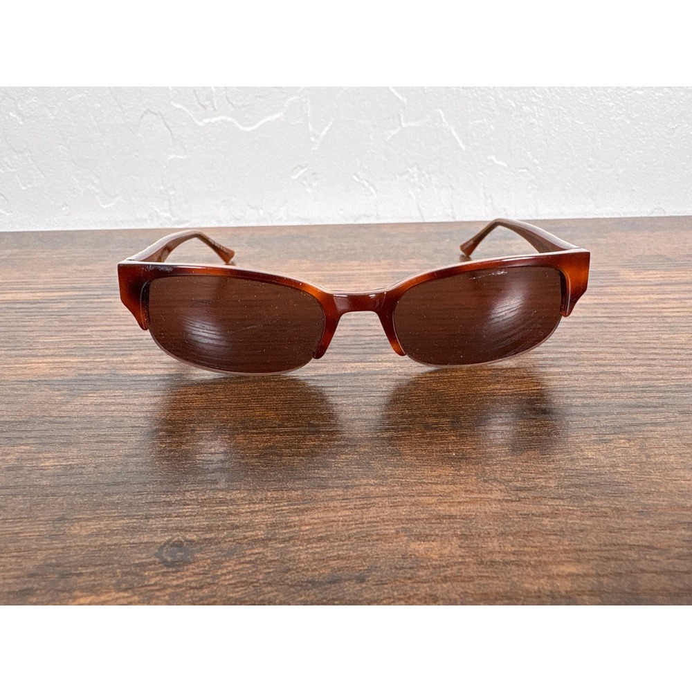 Judith Leiber JL1701 02 Brown Tortoise Crystal Embellished Sunglasses Italy - Picture 2 of 8